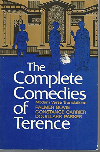 9780813507750: The complete comedies of Terence;: Modern verse translations,