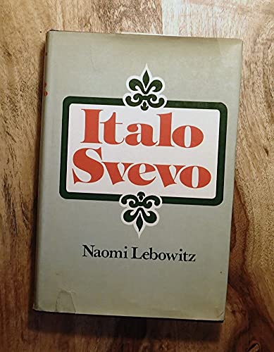 Italo Svevo (9780813508481) by Lebowitz, Naomi