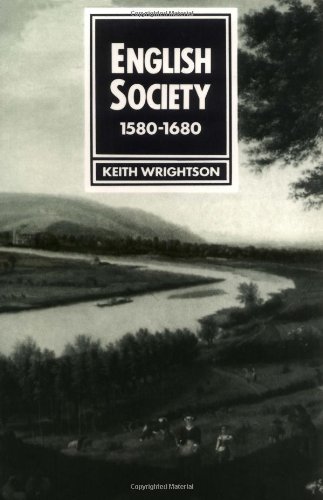 English Society (9780813510828) by Wrightson, Professor Keith