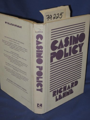 Stock image for Casino Policy for sale by Montclair Book Center