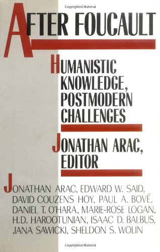 Imagen de archivo de After Foucault: Humanistic Knowledge, Postmodern Challenges a la venta por gearbooks