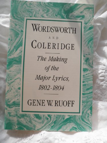 Stock image for Wordsworth And Coleridge for sale by Dunaway Books