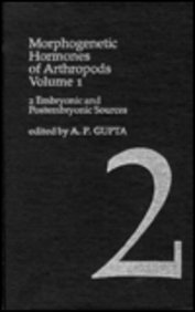 Beispielbild fr Morphogenetic Hormones of Arthropods (Pt. 1) (Recent Advances in Comparative Arthropod Morphology, Physiology, and Development Ser.) zum Verkauf von Daedalus Books