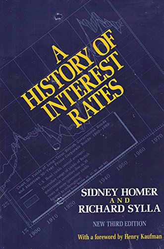 9780813516288: A History of Interest Rates