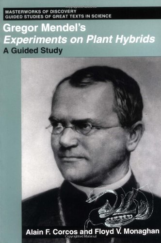 9780813519210: Gregor Mendel's Experiments on Plant Hybrids: A Guided Study