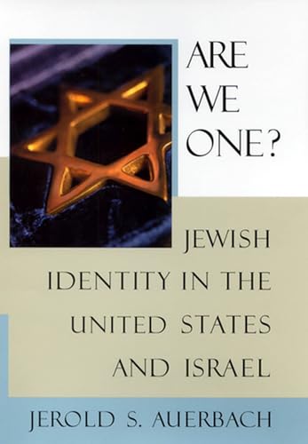 9780813529172: Are We One?: Jewish Identity in the United States and Israel