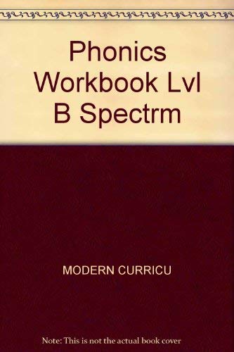 Stock image for Phonics Workbook LVL B Spectrm for sale by Dailey Ranch Books