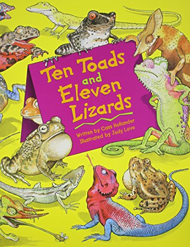 Imagen de archivo de TEN TOADS AND ELEVEN LIZARDS, SINGLE COPY, BEGINNING DISCOVERY PHONICS a la venta por Better World Books