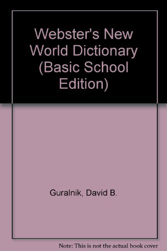 Imagen de archivo de Webster's New World Dictionary a la venta por Better World Books