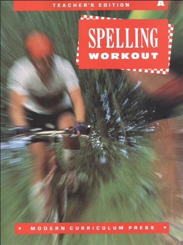 Stock image for SPELLING WORKOUT, LEVEL A, TEACHER GUIDE, 1994 COPYRIGHT for sale by -OnTimeBooks-