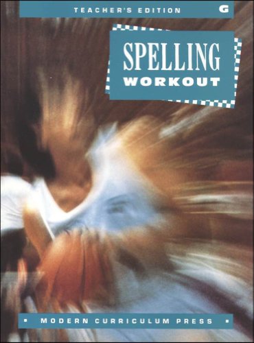 9780813628462: Spelling Workout, Level G