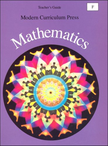 Stock image for MCP MATHEMATICS, LEVEL F, TEACHER GUIDE, 1994 COPYRIGHT for sale by Books Unplugged