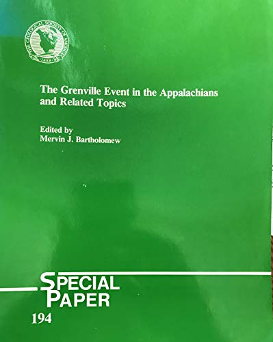 Stock image for The Grenville Event in the Appalachians and Related Topics for sale by Chequamegon Books