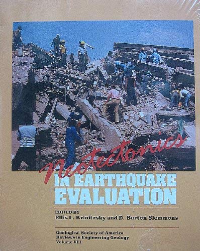 Beispielbild fr Neotectonics in Earthquake Evaluation (Reviews in Engineering Geology) zum Verkauf von Books From California