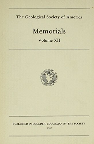 9780813780801: Memorials: 012 (Geological Society of America Memorials)