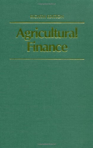 Stock image for Agricultural Finance for sale by Better World Books
