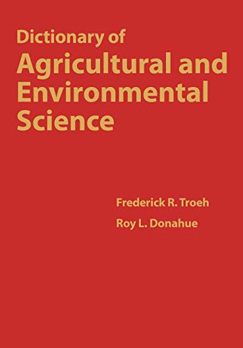Beispielbild fr Dictionary of Agricultural and Environmental Scien ce zum Verkauf von Revaluation Books