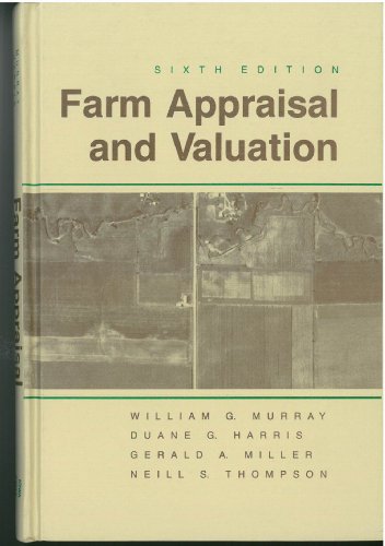 Imagen de archivo de Farm Appraisal and Valuation a la venta por Better World Books: West