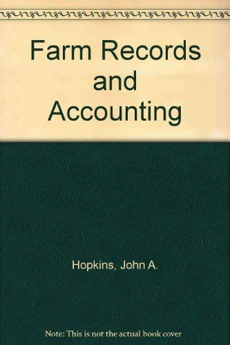 9780813805900: Farm Records and Accounting