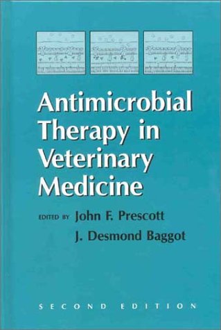 Beispielbild fr Antimicrobial Therapy in Veterinary Medicine zum Verkauf von Wonder Book