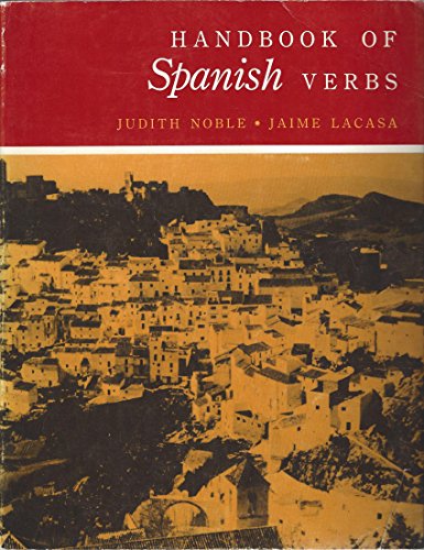 Imagen de archivo de Handbook of Spanish Verbs a la venta por Once Upon A Time Books