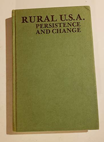 9780813813455: Rural U.S.A.: Persistence and Change