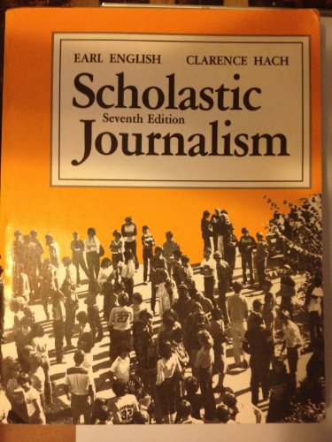 Imagen de archivo de Scholastic journalism a la venta por BookHolders