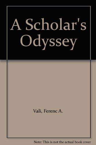 9780813815336: A Scholar's Odyssey