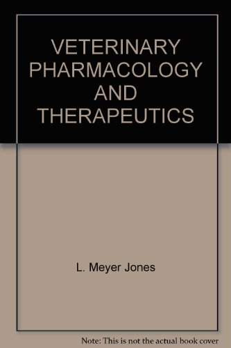 9780813817392: Veterinary Pharmacology and Therapeutics