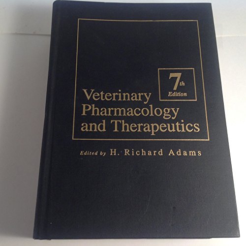 Imagen de archivo de Veterinary Pharmacology and Therapeutics a la venta por Wonder Book