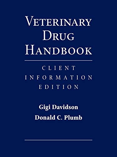 Stock image for Veterinary Drug Handbook : Client Information Edition for sale by Better World Books