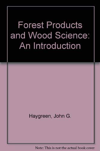 Forest Products and Wood Science