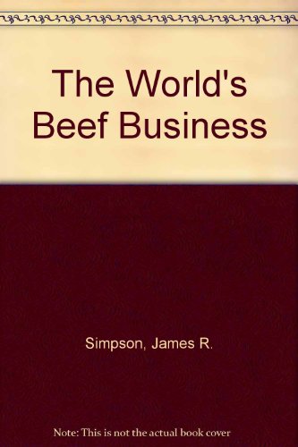 Beispielbild fr The World's Beef Business zum Verkauf von Better World Books