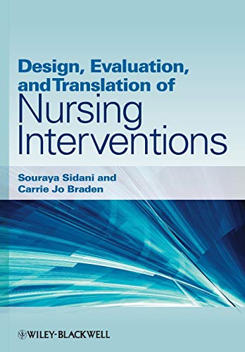 Imagen de archivo de Design, Evaluation, and Translation of Nursing Interventions a la venta por ThriftBooks-Atlanta