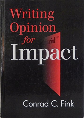 Stock image for Writing Opinion for Impact for sale by Ergodebooks
