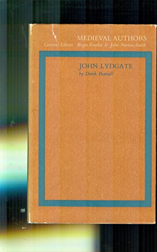 9780813902937: John Lydgate (Poets of the later Middle Ages)