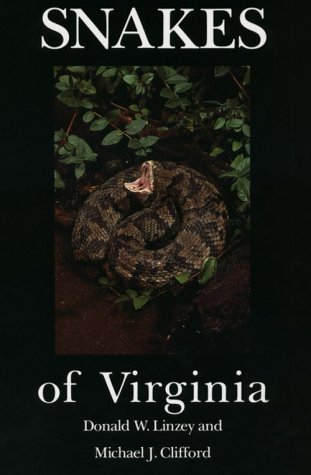 Stock image for SNAKES OF VIRGINIA for sale by Karen Wickliff - Books