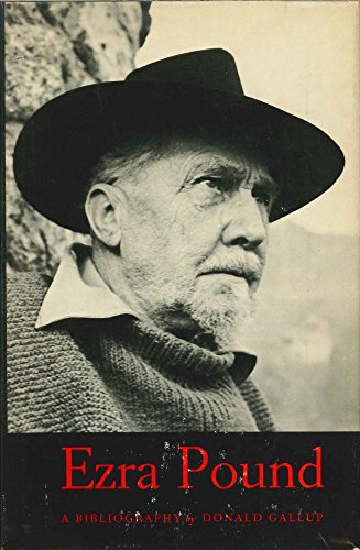 Ezra Pound: A Bibliography (9780813909769) by Gallup, Donald