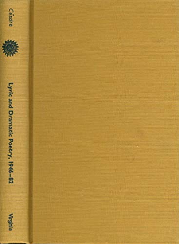 9780813912561: Lyric and Dramatic Poetry, 1946-82 (Caraf Books) (English and French Edition)