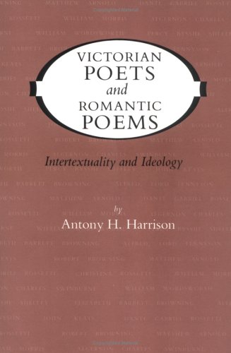 Beispielbild fr Victorian Poets and Romantic Poems (Victorian Literature & Culture) zum Verkauf von Anybook.com