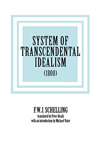 Imagen de archivo de System of Transcendental Idealism (1800) a la venta por HPB-Red