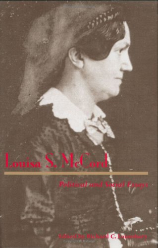 9780813915708: Louisa S. McCord: Political and Social Essays (Southern Texts Society)