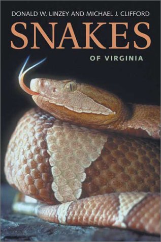 Stock image for Snakes of Virginia for sale by Wonder Book