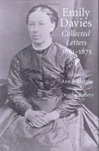 9780813922324: Emily Davies: Collected Letters, 1861-1875 (Victorian Literature & Culture Series)
