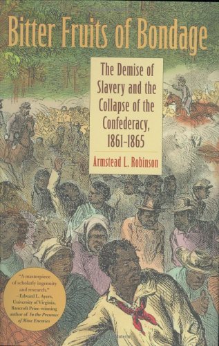 Stock image for Bitter Fruits of Bondage: The Demise of Slavery and the Collapse of the Confederacy, 1861?1865 (Carter G. Woodson Institute Series) for sale by MyLibraryMarket