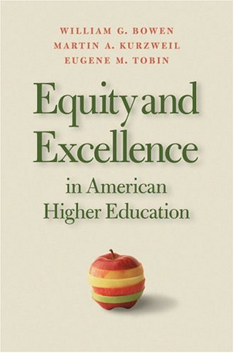 9780813923505: Equity and Excellence in Higher Education (THOMAS JEFFERSON FOUNDATION DISTINGUISHED LECTURE SERIES)