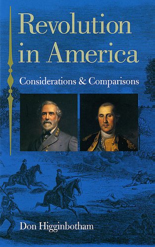 Imagen de archivo de Revolution in America Considerations and Comparisons a la venta por Michener & Rutledge Booksellers, Inc.