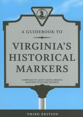 Imagen de archivo de A Guidebook to Virginia's Historical Markers a la venta por SecondSale