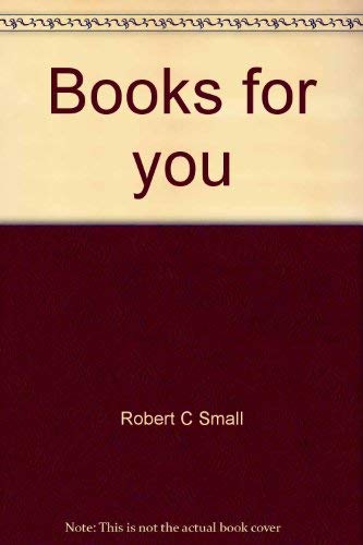 Stock image for Books for you: A booklist for senior high students for sale by Wonder Book