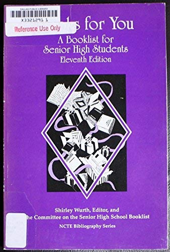 Imagen de archivo de Books for You: A Booklist for Senior High Students a la venta por JR Books